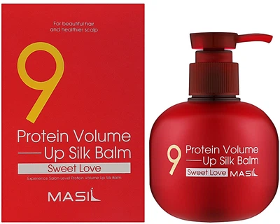 Бальзам Masil 9 Protein Volume Up Silk Balm Sweet Love для об'єму волосся 180 мл (8809744063102)