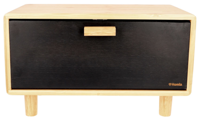 Chlebak Homla Basic bambusowy Czarny (5902869991596)