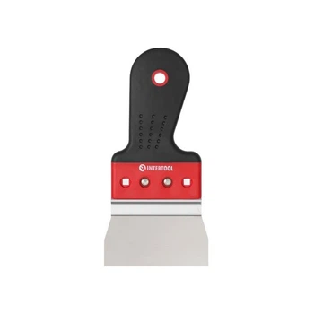 Шпатель из нержавеющей стали, 100 мм, профессиональный INTERTOOL KT-2670