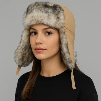 Шапка жіноча UT SHPK01 2238 One size пісочний