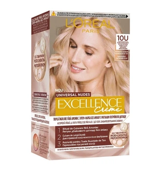 Фарба для волосся L'Oreal Excellence 10U світло-світло русий 176 мл (3600523998753)