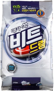 Концентрированный стиральный порошок Lion Korea Beat Drum 2.5 кг (8806325604266)