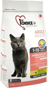 Сухий корм 1st Choice Cat Adult Indoor Vitality