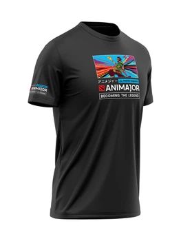 Футболка ANIMAJOR Dota 2 Monkey King чорна M (ES000008)