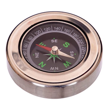 Компас магнитный SP-Sport Compass LP-57 диаметр 60мм Silver