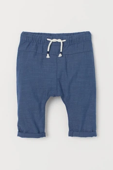 Брюки H&M 74см синий 24101040053