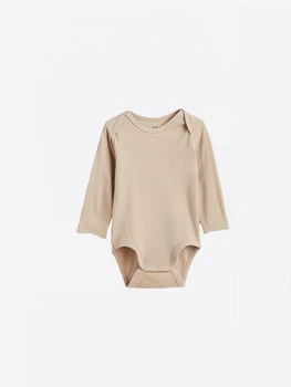 Боди H&M 74см бежевый 241010382794