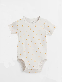 Боди H&M 62см молочный горох 2415969509