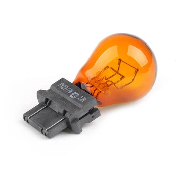 Вказівна лампа розжарювання OSRAM 3757AK P27/7W 12V W2, 5x16q Amber 10X5