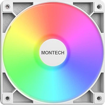 Вентилятор корпусний 120 Х 120 Х 25мм Montech GF120 PWM White