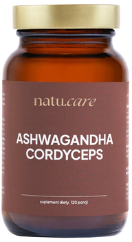 Suplement diety Natu.Care Ashwagandha & Cordyceps 60 g (5906630601103)