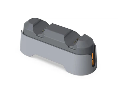 Зарядная база DOBE TP5-1501X для одновременной зарядки 2 геймпадов DualSense PlayStation 5 PS5 с LED-индикацией USB Серый