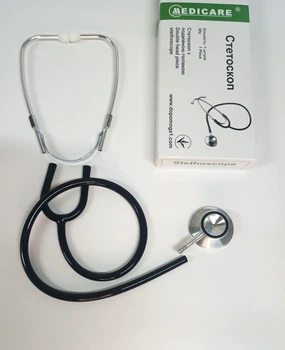 Стетоскоп з подвійною головкою "MEDICARE"