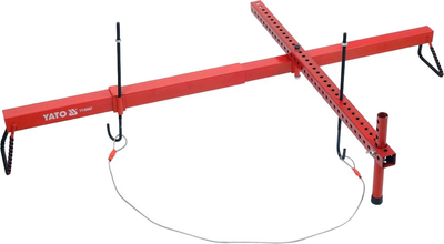 Belka z poprzeczką YATO do podwieszania silnika i zespołów do 320 kg 90-160 cm (YT-55567)