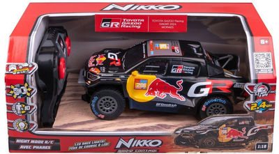 Радіокерований транспорт NIKKO Toyota GR Dakar #206 Lucas Moraes масштаб 1:18 (4894716105939)