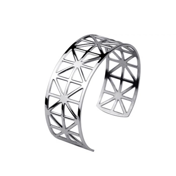 Женский браслет Cuff (кафф) на руку Ювелирная сталь 4800998