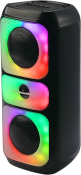 Портативна колонка Tracer Powervox P2 TWS BT 20W RGB Black (TRAGLO47688)