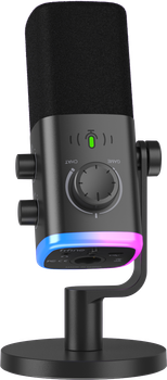 Мікрофон динамічний Fifine AM9 XLR/USB Black