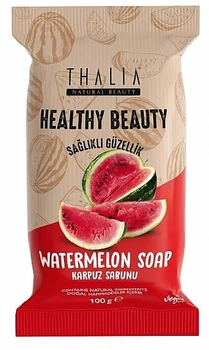 Натуральне мило з ароматом кавуна - Thalia Healthy Beauty Watermelon Soap 100g (1489216-34816131)