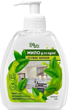 Мило для кухні, що усуває запахи "Зелений чай" - Liesti 300ml (1322463-37550341)