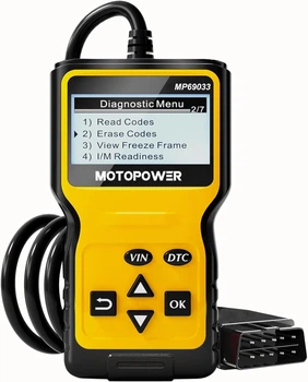 Універсальний OBD2-сканер MOTOPOWER для зчитування кодів несправностей двигуна автомобіля