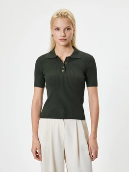 Джемпер жіночий Koton 5WAK90016HT XL Хакі (8684287580053)