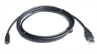 Кабель REAL-EL USB2.0 miniUSB type B 1,8 м чорний