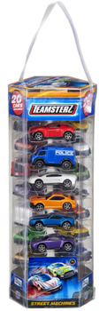Набір металевих моделей TEAMSTERZ Die-Cast 7 см 20 шт. (5050841665710)