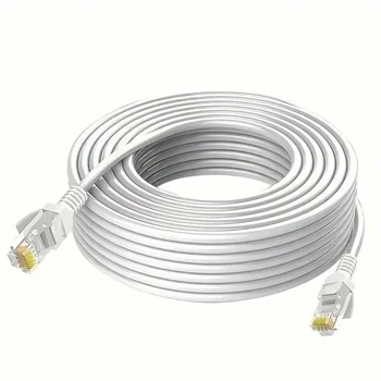 Патч корд Зовнішній інтернет-кабель 9м для інтернету CAT5e UTP RJ45 ЗОВНІШНІЙ ВУЛИЧНИЙ (0_61380)
