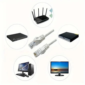 Патч Корд LAN Кабель от роутера 60м CAT5e UTP RJ45 (0_32272)