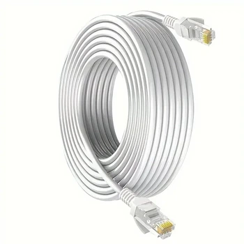 Патч Корд LAN Кабель від роутера до ПК 10м для інтернету CAT5e UTP RJ45 (0_32298)