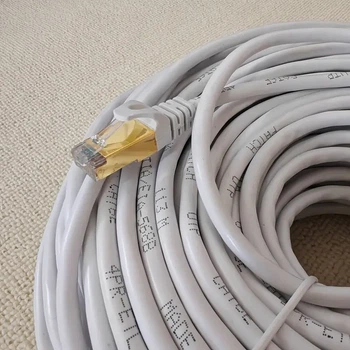 Патч Корд LAN Кабель для роутера cat 5e 25м 8 жил FTP 1 Гбіт/с НАРУЖНЫЙ ВНЕШНИЙ (0_32192)