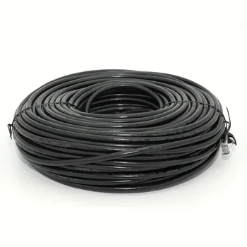 Патч корд Наружный кабель для IP камеры 75м для интернета CAT5e UTP НАРУЖНЫЙ ВНЕШНИЙ (0_61448)