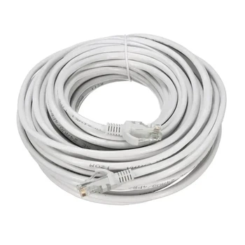 Патч Корд LAN Кабель для роутера 20м CAT5e UTP RJ45 Универсальный НАРУЖНЫЙ ВНЕШНИЙ (0_31947)