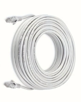Патч Корд LAN Кабель для роутера 65 м UTP RJ45 Ethernet CAT 5e (0_32070)
