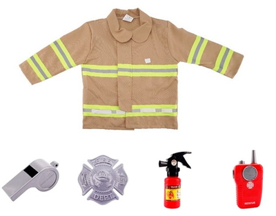 Костюм пожежника з аксесуарами Swede Q9280 (5902496197590)
