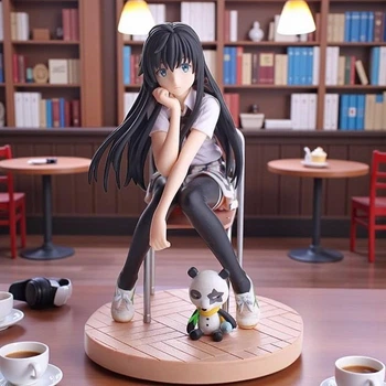 Фигурка (статуэтка) аниме Hatsune Miku 13 см из ПВХ пластика на подставке для интерьера