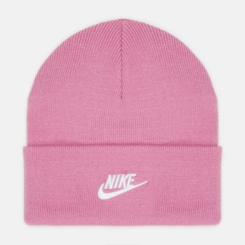 Детская демисезонная шапка-бини для девочки Nike K Nk Peak Beanie Tc Fut HF5498-646 54-56 Розовая (197596159677)