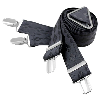 Подтяжки Lindenmann 7466-60 Черные (1103)