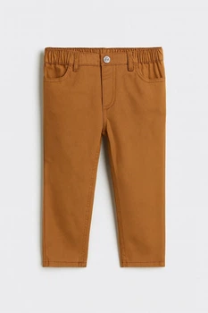 Брюки H&M 1131295АВ коричневый 134см