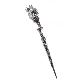 Шило для кальяна Yahya Skull Silver 17,5 см