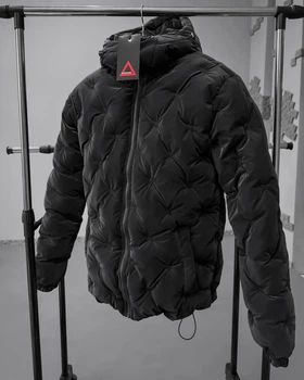 Пуховик чоловічий Nord Black XL Чорний (RM0207)