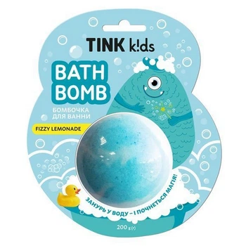 Бомбочка для ванны Tink kids Fizzy Lemonade, 200 г (289829)