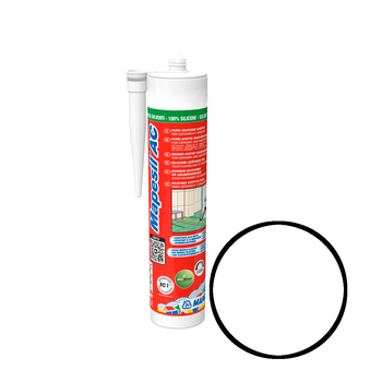 Герметик силиконовый MAPEI MAPESIL AC 310 мл No100 белый (720219913)