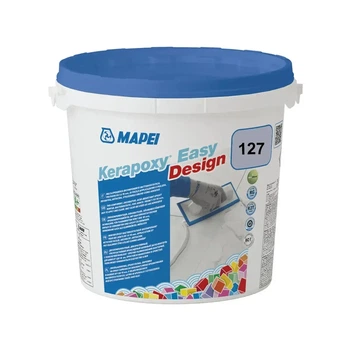 Фуга эпоксидная для ванны и кухни Mapei Kerapoxy Easy Design 3 кг №127 Арктический белый (1230127)