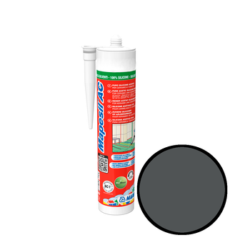 Герметик силиконовый MAPEI MAPESIL AC 310 мл No114 Антрацит (540543313)