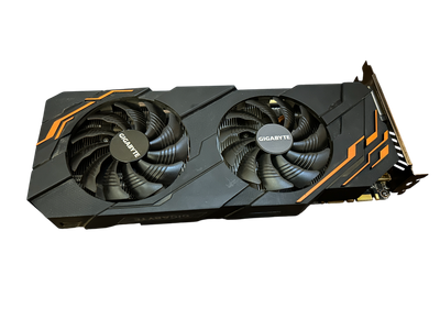 Видеокарта Gigabyte GeForce GTX 1070 8GB WindForce OC (GV-N1070WF2OC-8GD) Б/У
