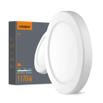 LED светильник круглый VIDEX DL6R 12W 3000K-4000K-6500K White