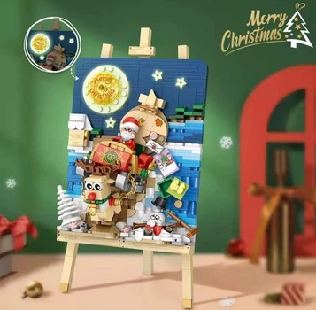 Конструктор Merry Christmas 3D пазл Новый Год Рождество, Loz (118467187)