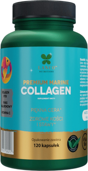 Дієтична добавка Lanco Nutritions Collagen Premium Marine 120 капсул (5905317626217)